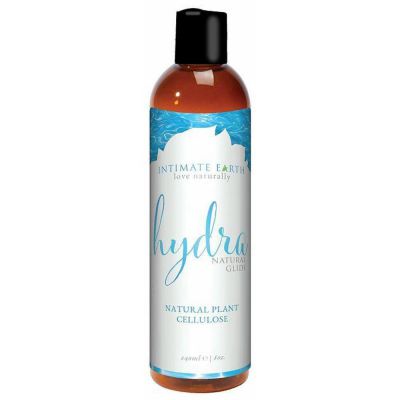 Intimate Earth Hydra Glide Oral Safe Water Based Lubricant 8oz