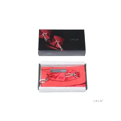 Lelo Sutra Chainlink Cuffs Red