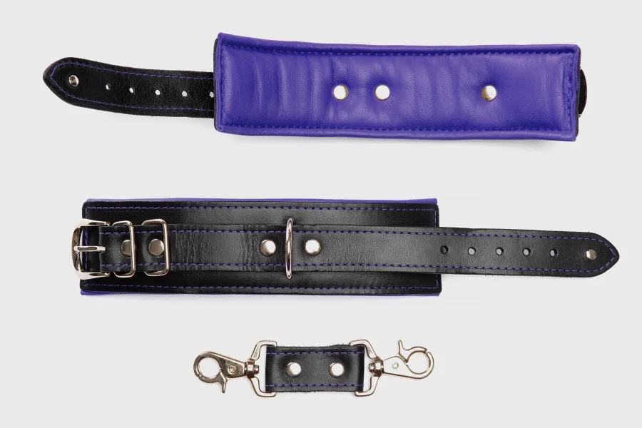 Liberator Leatherworks Mercer Padded Wrist Cuffs