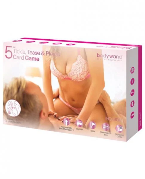 Bodywand 5 Piece Tickle, Tease & Please Card Game — image 3 of 8
