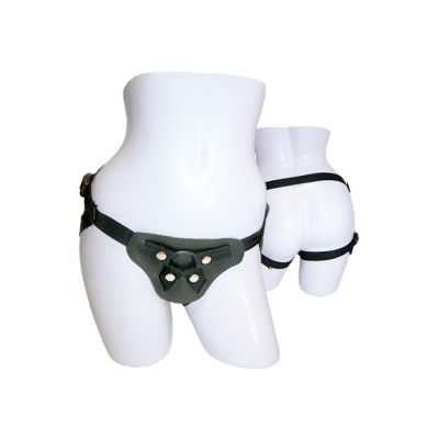 Latigo Leather Strap on Black