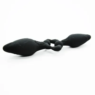 Cloud 9 Silicone Pro Plug Double End Plug Black