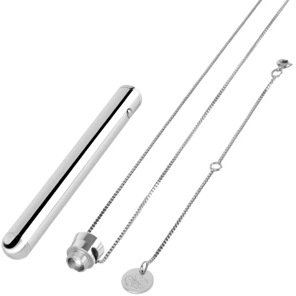 Le Wand Vibrating Necklace Silver