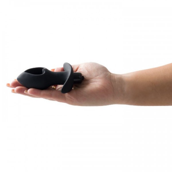 Bondara Black Heart Vibrating Butt Plug - 4, 5.5 or 7 Inch — image 4 of 6