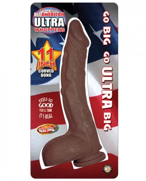 All American Ultra Whoppers 11 inches Curved Dong Brown — image 6 of 6