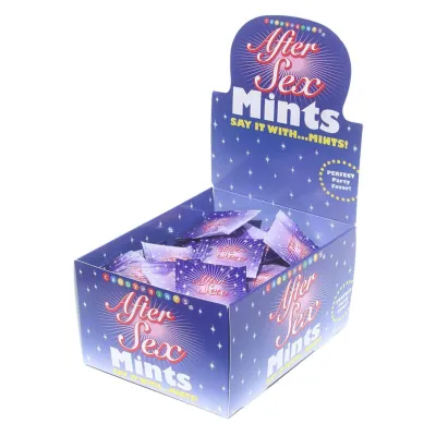 Amazing After Sex Mints Candy Display 3 1g 100 Bags