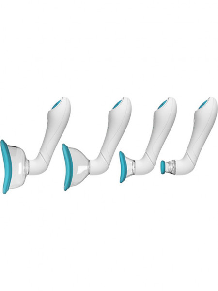 Bloom Vibrating Pussy & Nipple Pump