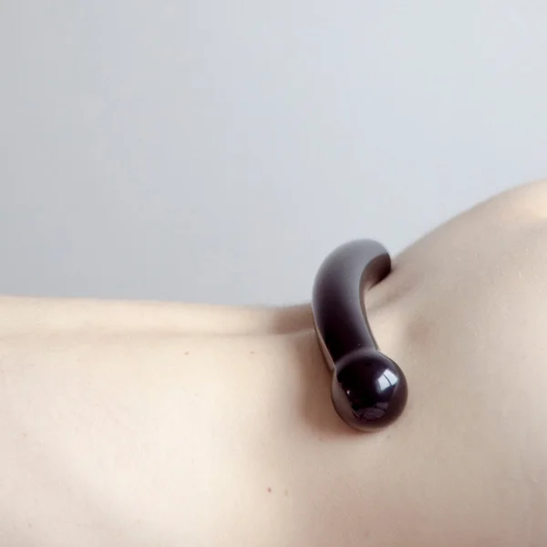 The Xaga Curve Black Obsidian Crystal Dildo By Chakrubs — image 15 of 22