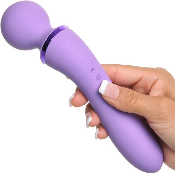 Fantasy For Her Silicone Rechargeable Duo Wand Massage-Her - Dual Function Wand With G-Spot Vibrator — image 23 of 24