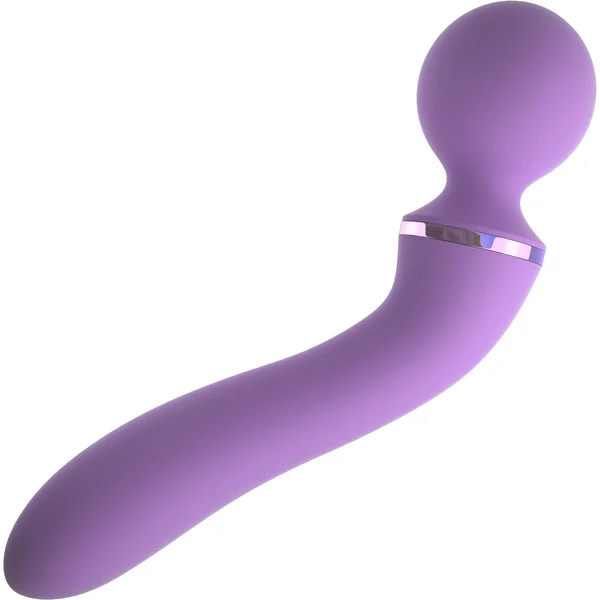 Fantasy For Her Silicone Rechargeable Duo Wand Massage-Her - Dual Function Wand With G-Spot Vibrator — image 18 of 24