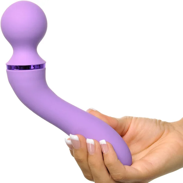 Fantasy For Her Silicone Rechargeable Duo Wand Massage-Her - Dual Function Wand With G-Spot Vibrator — image 19 of 24