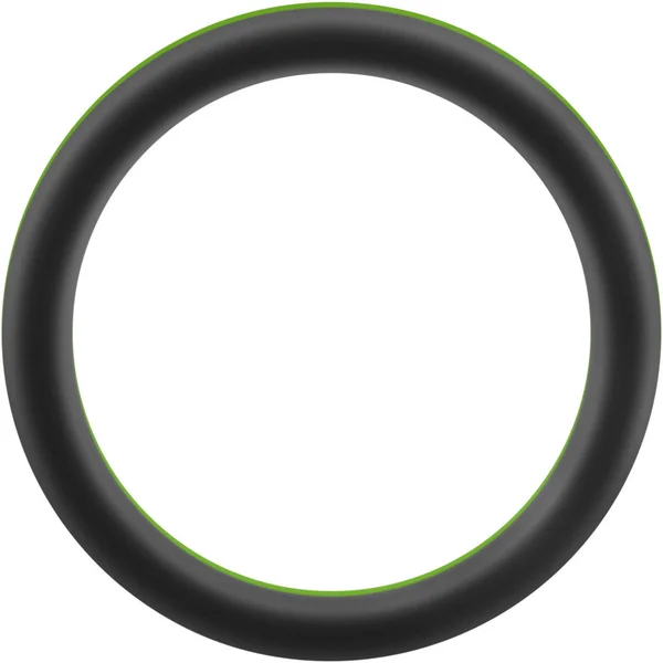 Performance Silicone Go Pro Cock Ring By Blush - Black & Green — image 6 of 8