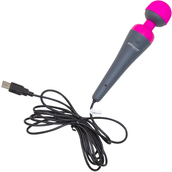 PalmPower Plug & Play Wand Massager With Removable Silicone Cap — image 9 of 14