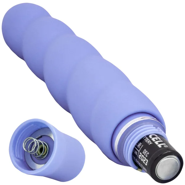 Luxe Anastasia Silicone Vibrator by Blush Novelties - Anastasia Periwinkle — image 8 of 8
