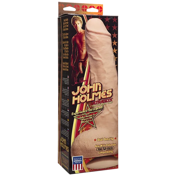 John Holmes ULTRASKYN Realistic Cock With Removable Vac-U-Lock Suction Cup By Doc Johnson — image 19 of 19