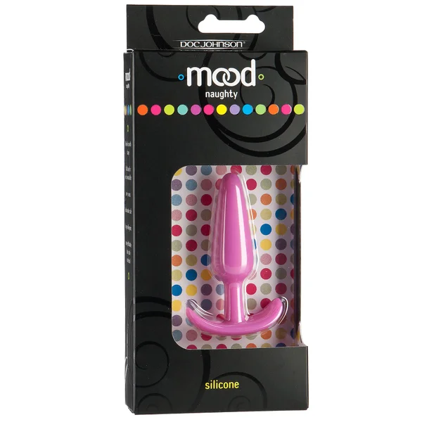 Mood Naughty Small Silicone Butt Plug by Doc Johnson - Pink — image 9 of 9