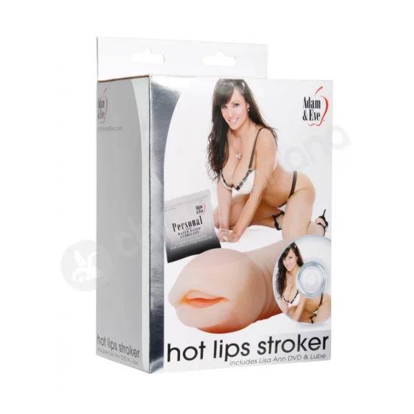 Adam & Eve Hot Lips Stroker
