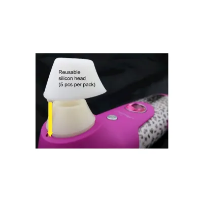 Womanizer Silicone Head 5 Pack White Bulk