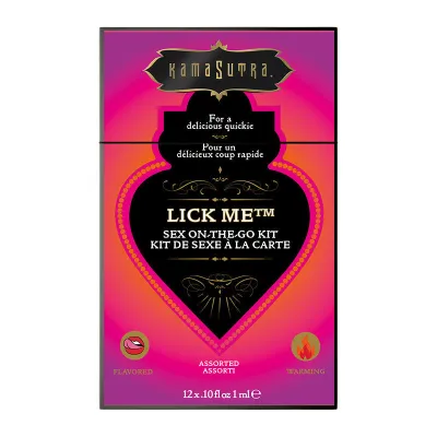 Kama Sutra Sex To Go Lick Me Packet Set