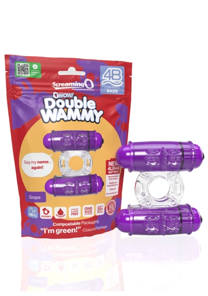 4B Double Wammy Vibrating Ring