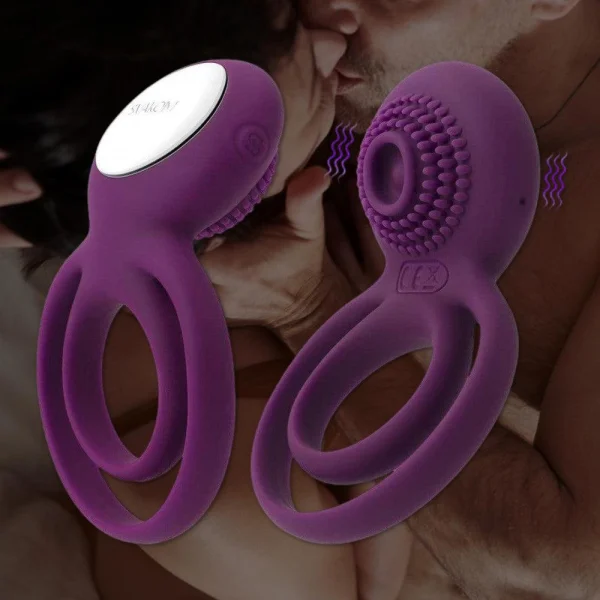 Tammy Double-Ring Clit Stimulating Cock Ring Vibrator