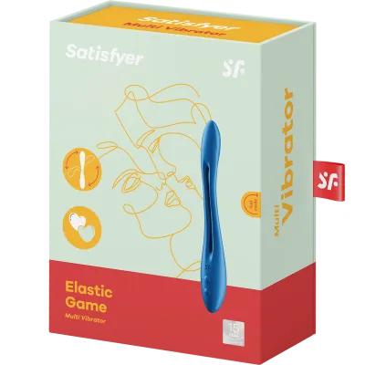 Elastic Game Flexible Vibrator