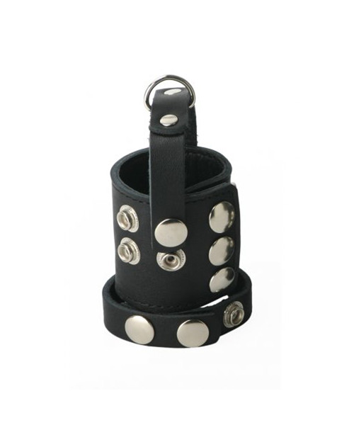 Strict Leather Cock Strap and Ball Stretcher