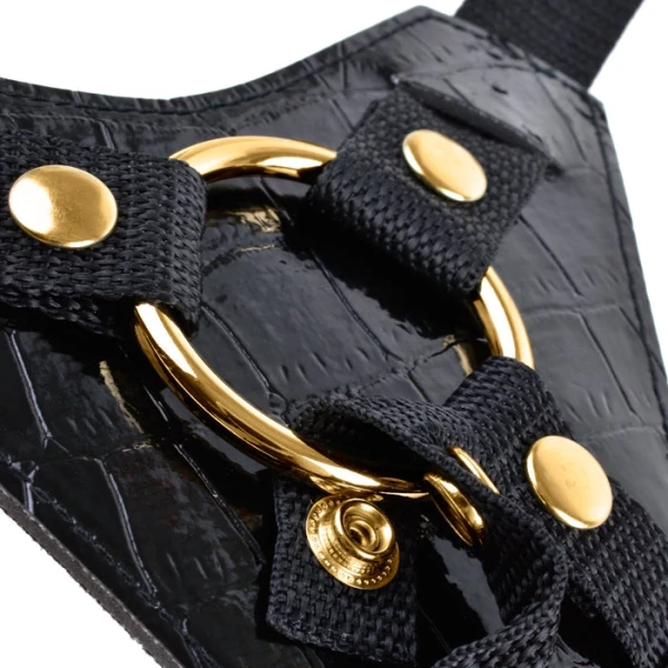 Pipedream Products Fetish Fantasy Gold Designer Strap-On — image 9 of 9