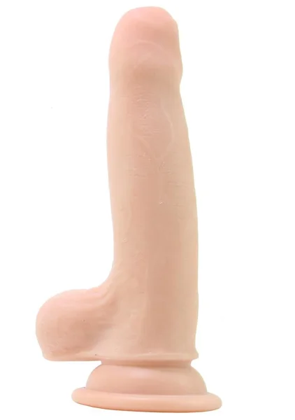 RealCocks Sliders 6 Inch Uncut Dildo Vanilla