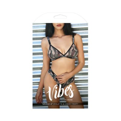 Vibes Savage Af Bralette Cheeky Sm