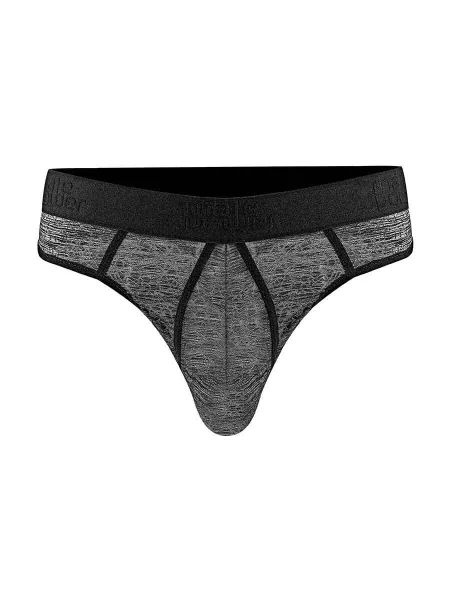 Peak Performance Sport Thong - L- XL - Black and Grey