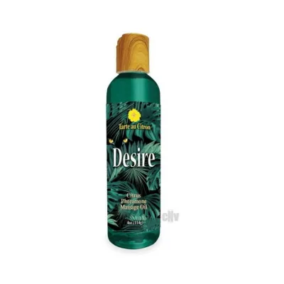 Sensual Massage Desire Pheromone Massage Oil Citrus 4 Oz