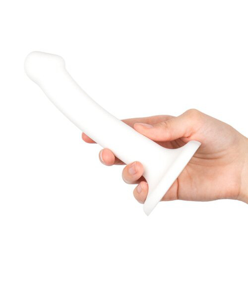 Mon Amour Love Sucks White G-Spot Dildo – 6.4 or 7.7 Inch — image 6 of 6