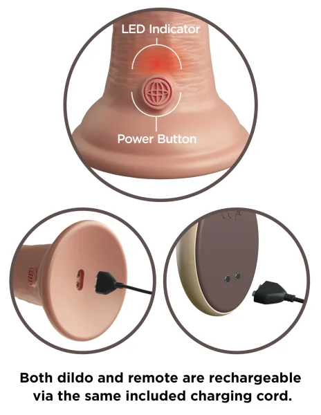 9'' Vibrating Dual Density Cock