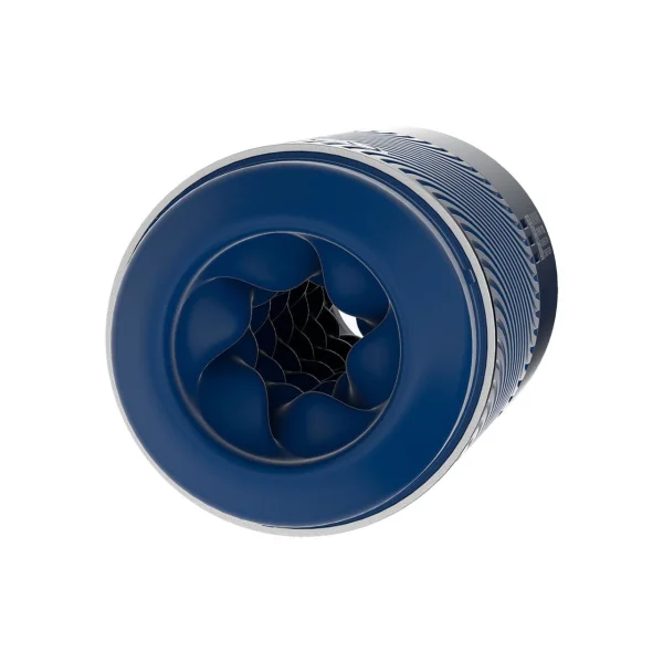 Arcwave POW Silicone Dual Entry Penis Stroker - Blue