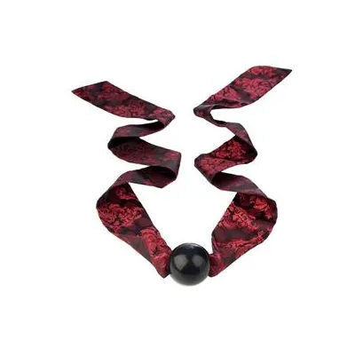 Scandal Ball Gag Red Black