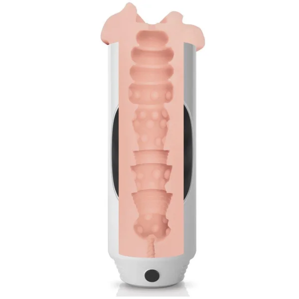 Mega Grip Squeezable Vibrating Pussy Stroker