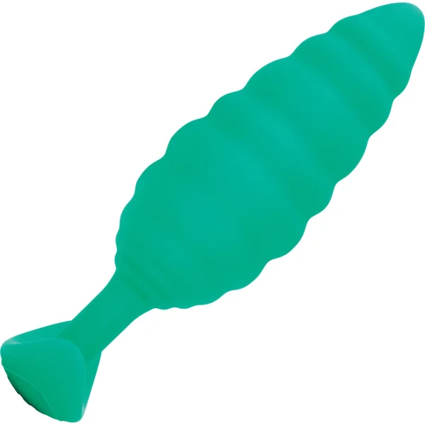 B-vibe Twist Texture Plug Green