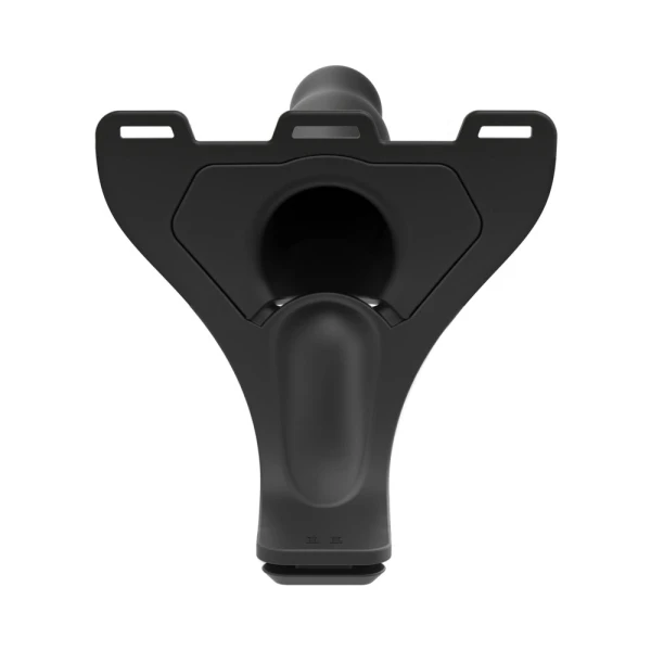 Body Extensions Hollow Slim Dong Strap-on 2-piece Set With Clitoral Vibrator Black