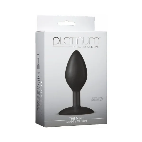 Platinum The Minis Spade Medium Butt Plug — image 6 of 7