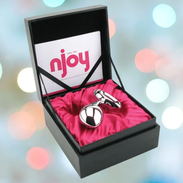 Njoy Pure Plug Stainless Steel Butt Plug - Large — image 7 of 8