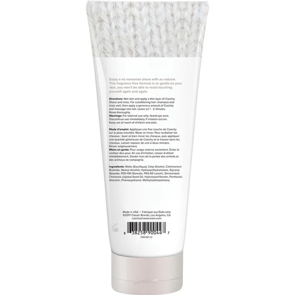 COOCHY Oh So Smooth Shave Cream - Au Natural 12.5 oz (370 mL) — image 4 of 4