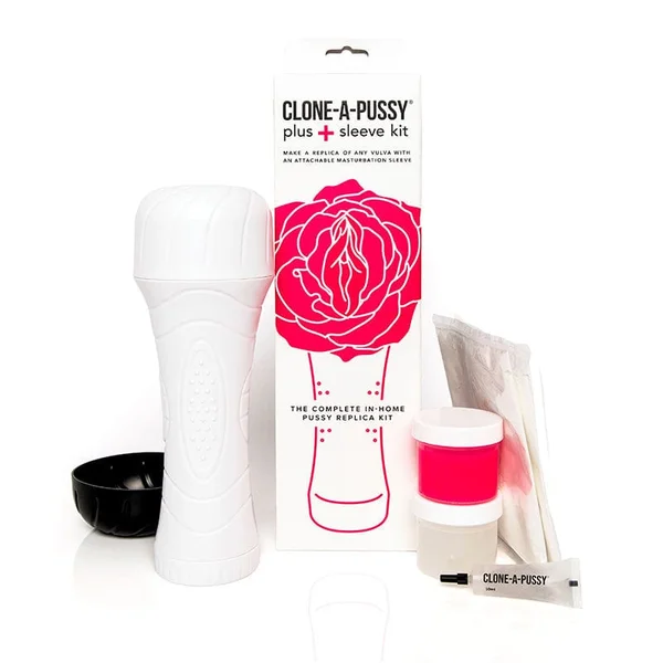 Clone-A-Pussy Plus + Silicone Casting Kit With Sleeve - Hot Pink — image 19 of 19