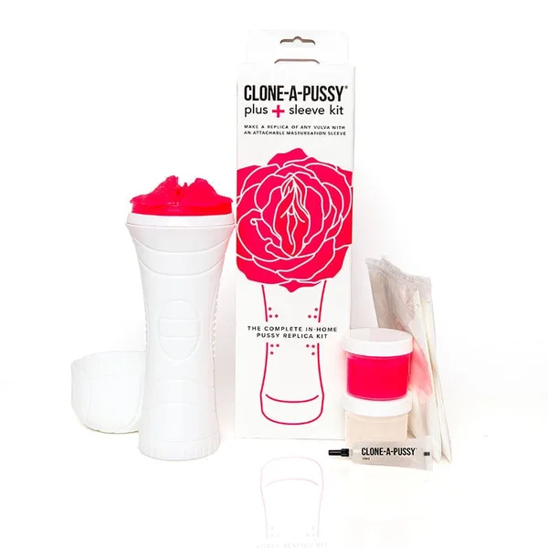 Clone-A-Pussy Plus + Silicone Casting Kit With Sleeve - Hot Pink — image 18 of 19