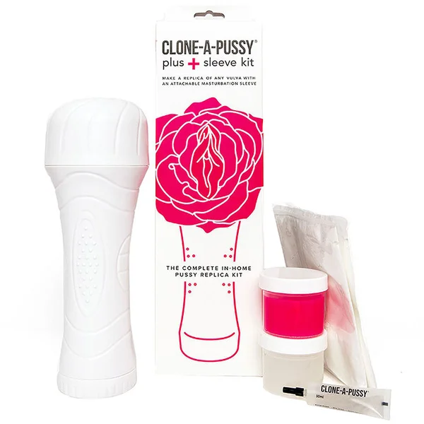 Clone-A-Pussy Plus + Silicone Casting Kit With Sleeve - Hot Pink — image 12 of 19