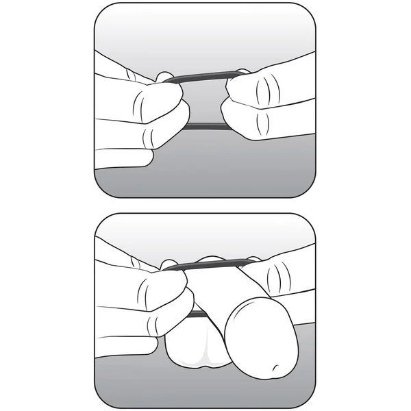 Performance VS1 Pure Premium Medium Silicone Cock Rings By Blush Novelties - Indigo — image 12 of 12