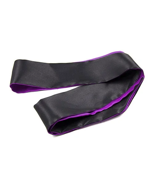 Double sided satin blindfold