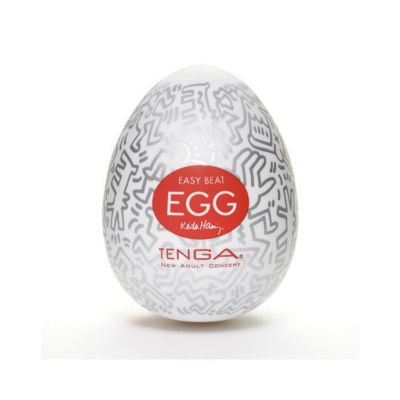 Keith Haring Party Egg Clear