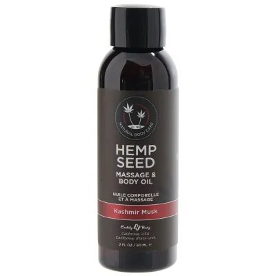 Hemp Seed Massage Body Oil 2oz 60ml