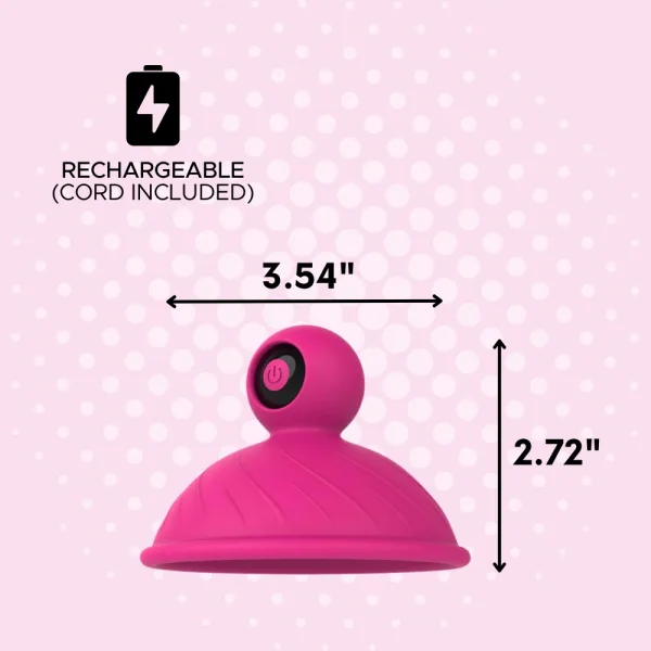 Taza Wireless Vibrating Nipple Sucker Set
